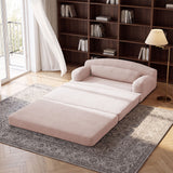 2 Seater Sofa Bed, Compact Foldable Floor Couch