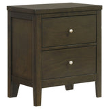 Clement - 4 Piece Queen Bedroom Set With Tufted Headboard - Dark Coffee