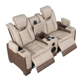 Bruno - Power Reclining Loveseat With Bluetooth Speakers