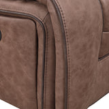 Lucius - Glider Recliner With Manual Recline - Brown