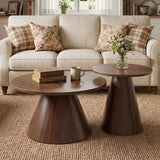 Modern Nesting Coffee Table Set For Living Room