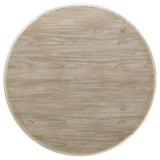 Verdugo - Round Dining Table With Pedestal Base - White Washed