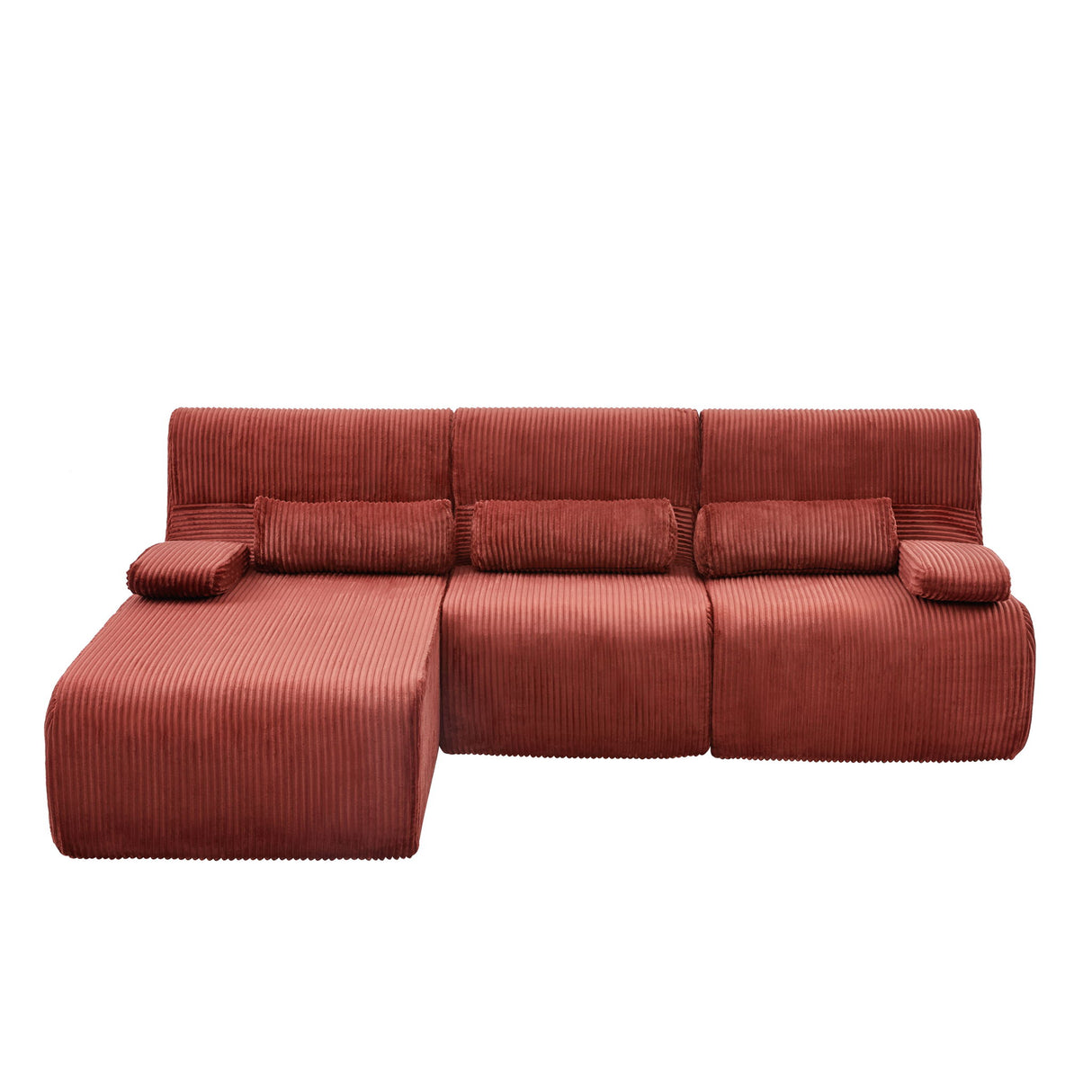 Oversized Sectional Sofa, Living Room Seating With Modular Design