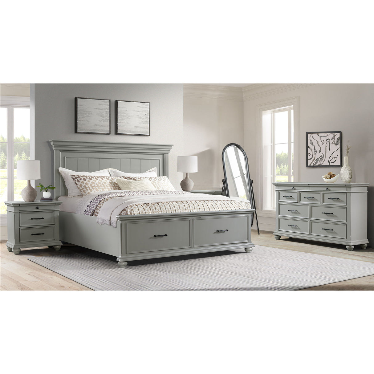 Slater - Platform Storage Bedroom Set