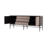 Glacier - Sideboard - Light Brown / Black