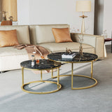 2 Piece Nesting Coffee Table Set For Living Room
