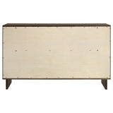 Hemlock - 6 Drawer Dresser Cabinet - Brown