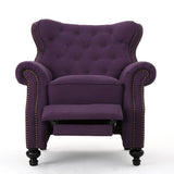 Modern Manual Push Back Recliner Chair