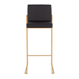Fuji - Contemporary Design High Back Barstool