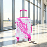 Luggage With Combination Lock, Lightweight Carry-On Suitcase