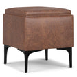 Natasha - Multifunctional Storage Ottoman With Tray - Storage Ottomans - Alpine Outlets