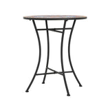 Lambert - Outdoor Chat Set - Black / Red