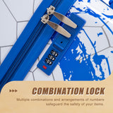 Luggage With Combination Lock, Lightweight Carry-On Suitcase