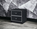 Jabir - Accent Table - Black / Silver
