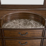 Cadenza - Dresser And Mirror Set - Brown