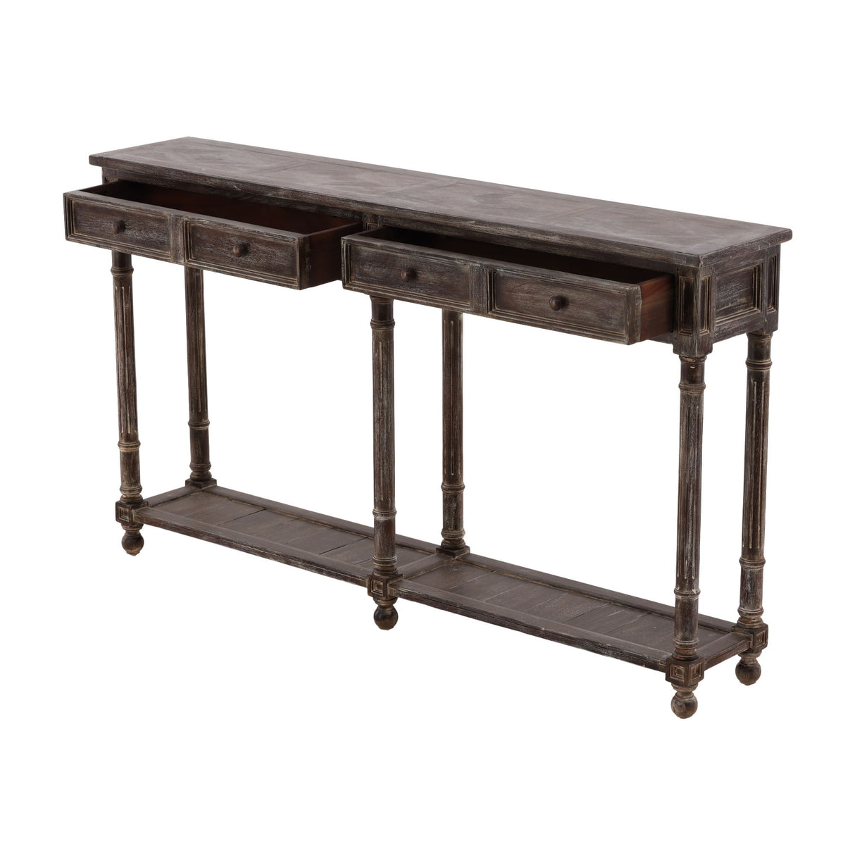 Narrow Console - Dark Brown