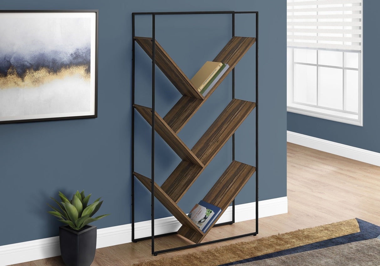 Bookshelf, Bookcase, Etagere, 3 Tier, Office, Contemporary & Modern - Etageres - Alpine Outlets
