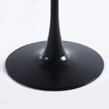 Mid-Century Tulip Table With Round Top, Pedestal Base