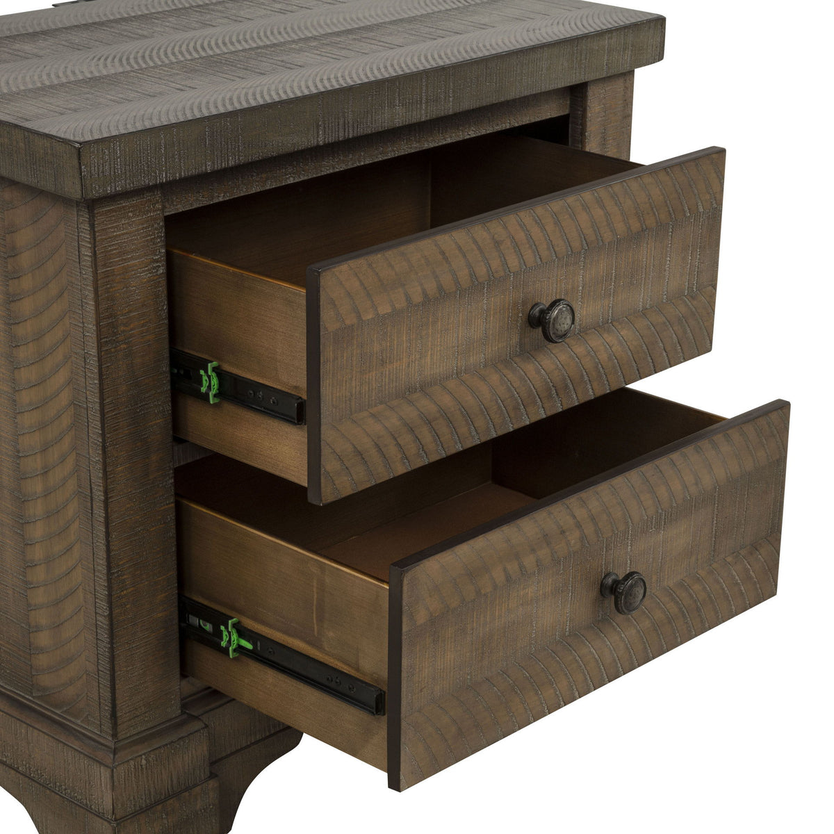 Augusta - Two Drawer Nightstand With USB Port