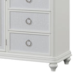 Abigale - 6 Drawer Dresser With LED (Includes Dresser Only, Mirror Not Included) - White