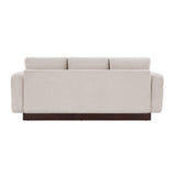 Modern 3 Seater Sofa, Living Room Couch