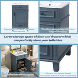 Bathroom Vanity With Sink, Drawer & Soft Closing Door