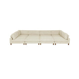 Modern Modular Sectional With Adjustable Back Support