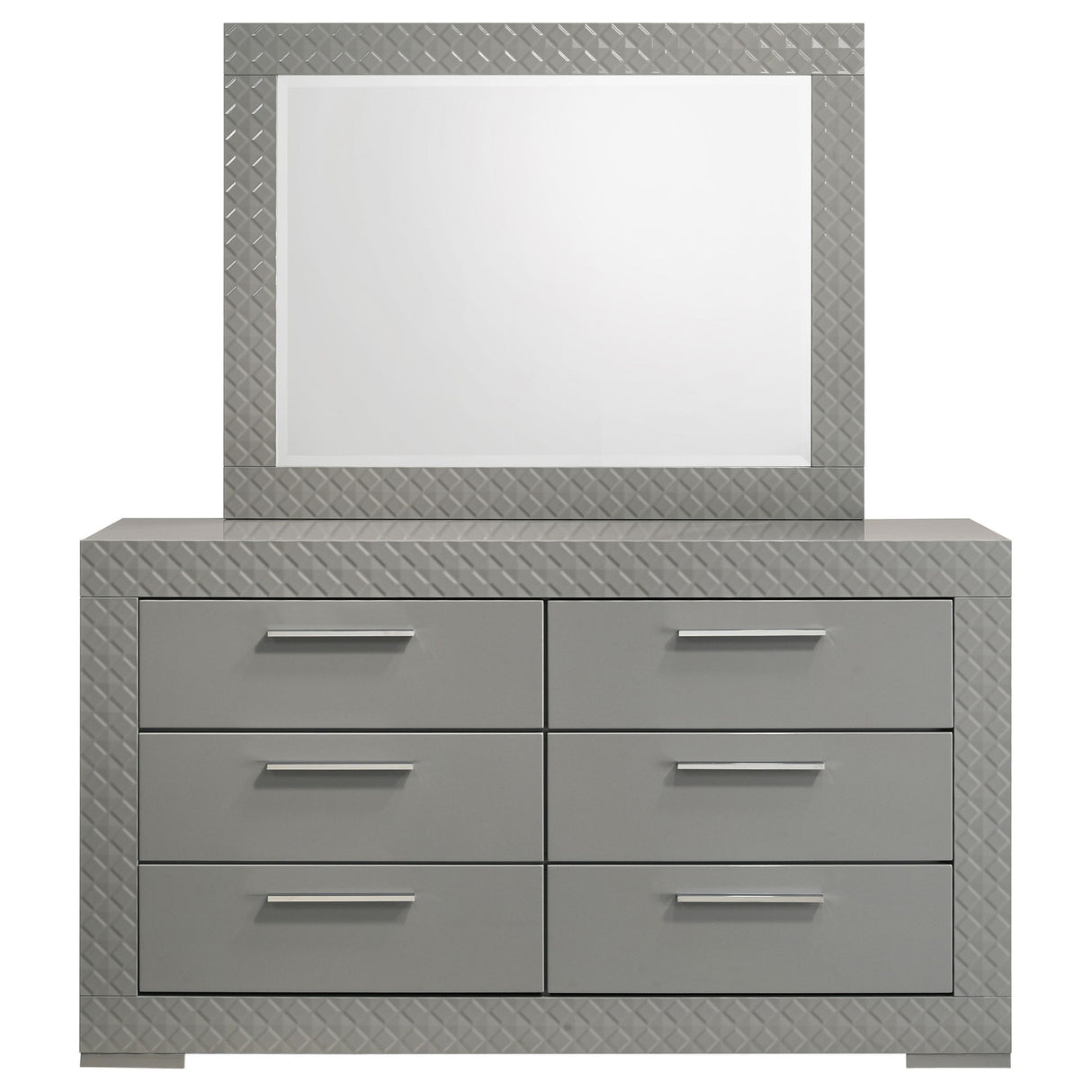 Pierce - 6 Drawer Dresser And Mirror