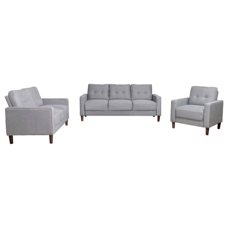 Harvey - Track Arm Tufted Sofa Set