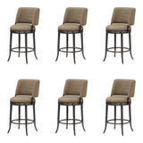 Torres - Upholstered Swivel Counter Height Barstool