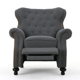 Modern Manual Push Back Recliner Chair