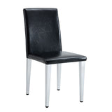 Simple And Versatile Dining Chairs With Metal Legs