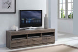Alvin - TV Stand - Rustic Oak - TV Stands - Alpine Outlets