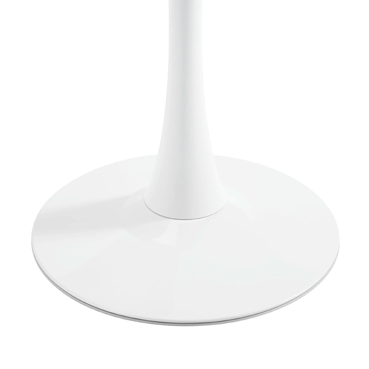 Mid-Century Tulip Table With Round Top, Pedestal Base