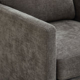 Square Upholstered Swivel Accent Chair