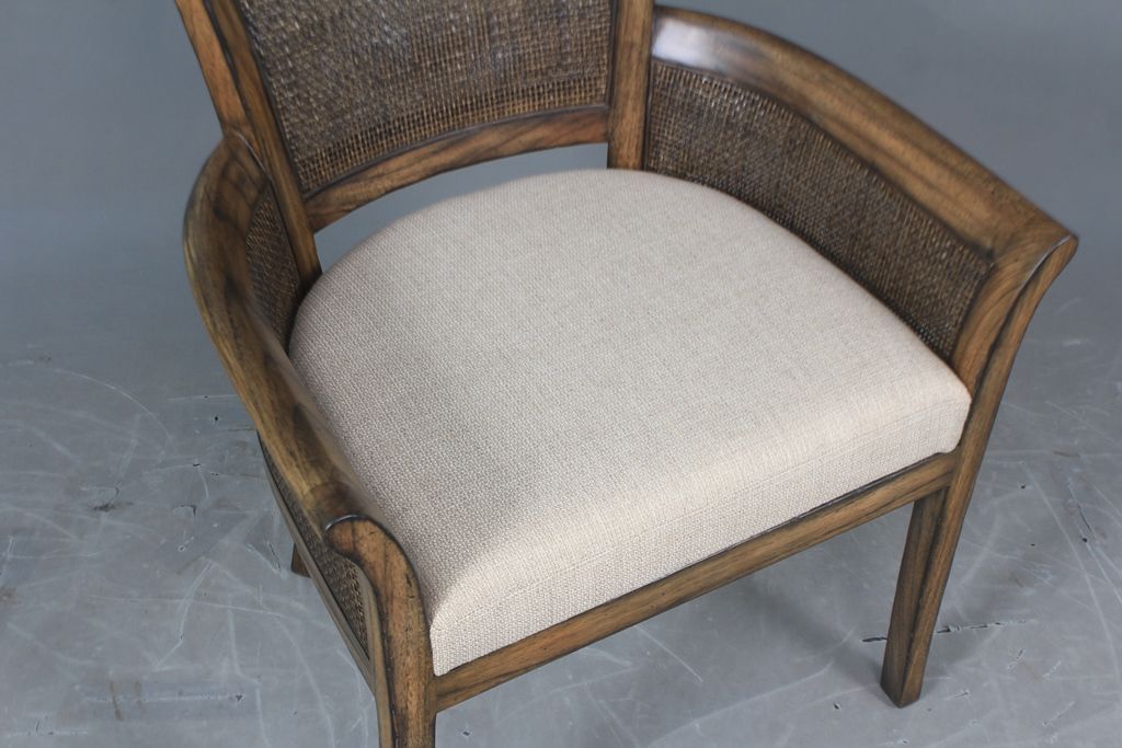 Langley - Arm Chair - Dark Brown