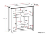 Amherst - Multi Cube Bookcase And Storage Unit - Light Brown