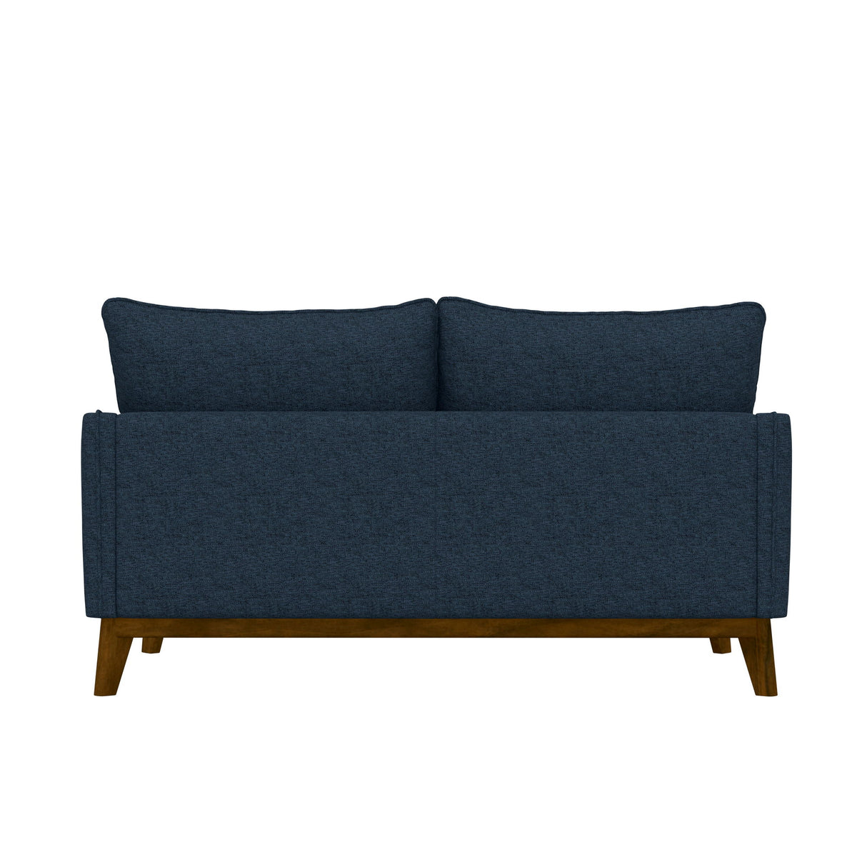 Loveseat With Flared Legs - Blue