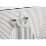 Buckley - 5 Drawer Chest - Gloss White
