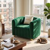 Single Sofa With High Resilience Foam