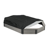 Octagon Sandbox With Storage, Sandpit With Cover And Liner For Backyard