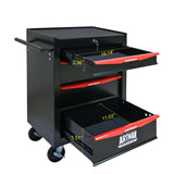 Rolling Metal Tool Chest With Drawers, Steel Storage Cabinet With Ball Bearing Slides