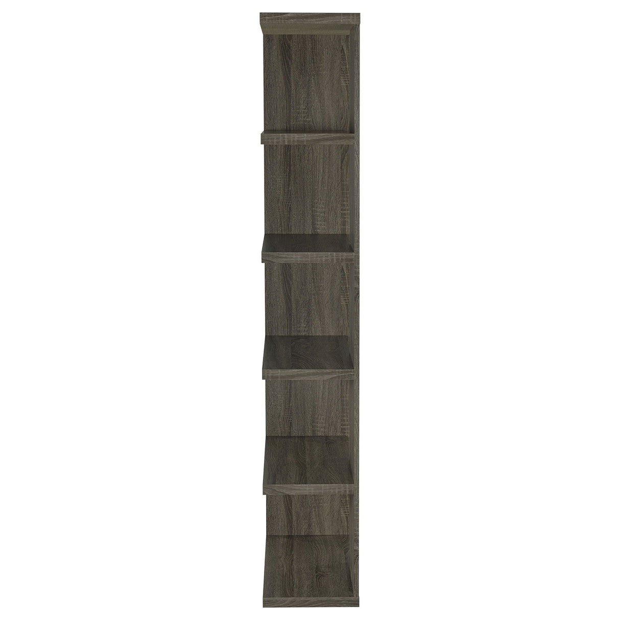 5 Shelf Bookcase - Gray