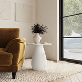 Trevor - Side Table With Cloud Shaped Top