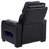 Isadora - Power Recliner With Dual Power Adjustments - Black