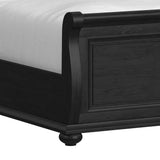 Heritage - Sleigh Bedroom Set - Black