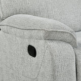 Chablis - Reclining Sofa - Mist Gray