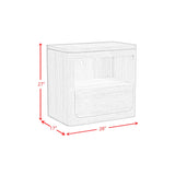 Rosalie - Nightstand With USB And LED