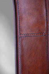 Homer - Oval Mirror - Dark Brown