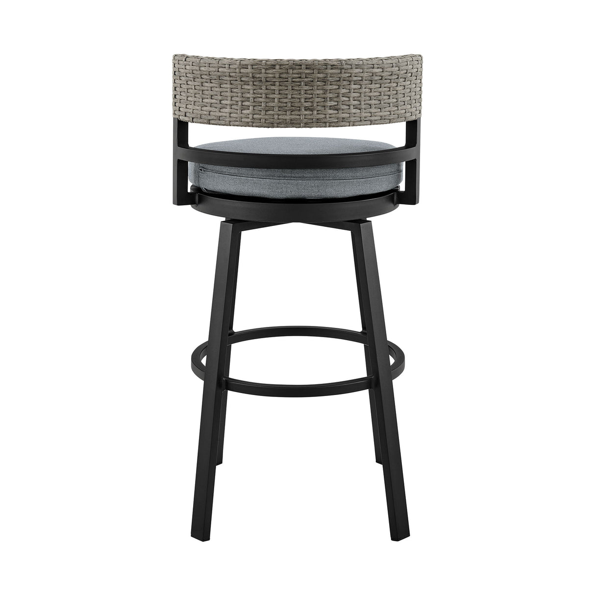 Encinitas - Outdoor Patio Counter Height Swivel Bar Stool Set